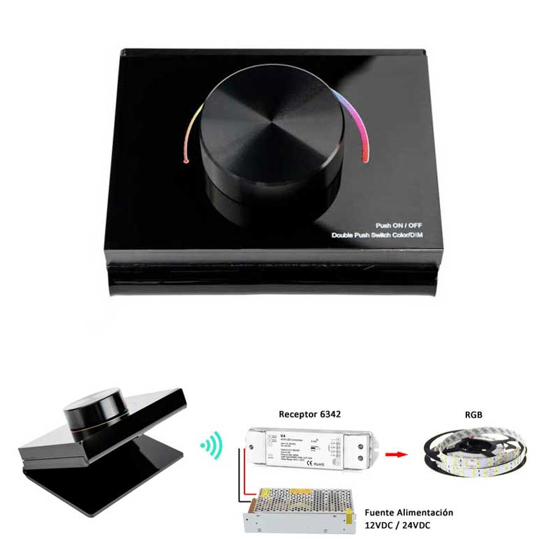 conexionado-mando-RF-RGB