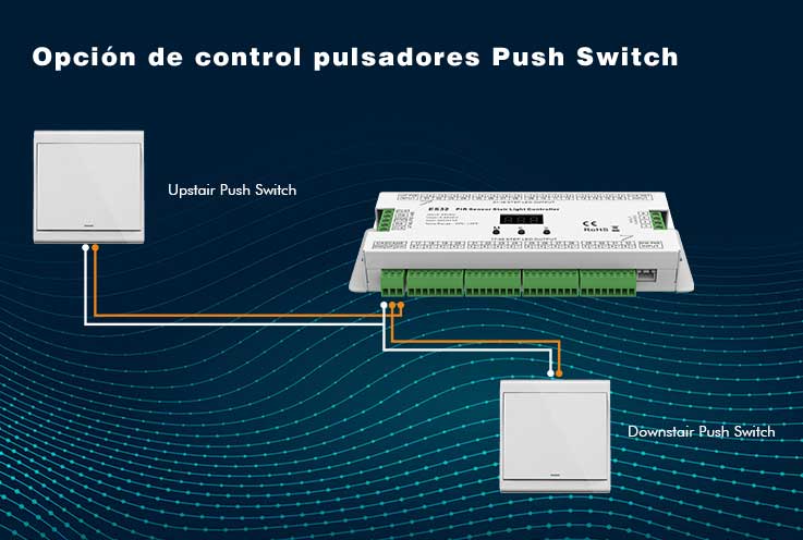 control-push-switch-sensor-escaleras